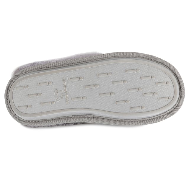 Totes Isotoner Totes Isotoner REAL SUEDE WITH FUR CUFF Womens Mule Slippers Grey

 Upper Material: Suede

Lining Material: Polyester

Sole Material: TPR

Closure/Fastening: Slip-On

Features: Warm Lining,Comfort,Breathable

Toe Shape: Round

Shoe Width: Regular

Item Weight: 0.2 KG

Heel Height: Flat (Under 2.5cm)

Slipper Style: Mule

Gift Boxed: No
Product Code: 95635GRY