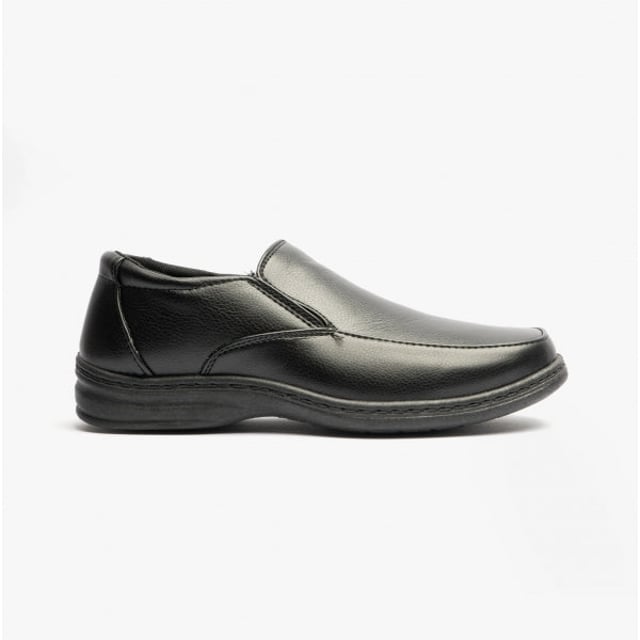 Dr Keller KARL Mens Leather Shoes Black

 Upper Material: Leather

Lining Material: Fabric

Sole Material: Rubber

Closure/Fastening: Pull-On

Features: Comfort,Breathable

Toe Shape: Round

Shoe Width: Regular

Item Weight: 1 KG

Heel Height: Flat (Under 2.5cm)

Shoe Style: Casual

Gift Boxed: No
Product Code: A9467BLK