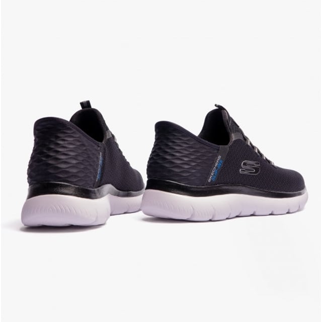 Skechers SUMMITS - HIGH RANGE Mens Bungee Lace Trainers Black

 Upper Material: Textile

Lining Material: Textile

Sole Material: Synthetic

Closure/Fastening: Slip-On

Features: Lightweight,Memory Foam,Comfort,Breathable

Toe Shape: Round

Shoe Width: Regular

Item Weight: 0.5 KG

Heel Height: Flat (Under 2.5cm)

Shoe Shaft Height: Low Top

Trainer Style: Fitness

Skechers Features: Machine Washable,Memory Foam,Vegan

Gift Boxed: No
Product Code: 232457/BLK