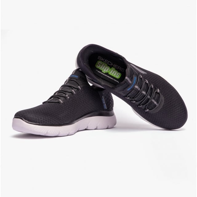 Skechers SUMMITS - HIGH RANGE Mens Bungee Lace Trainers Black

 Upper Material: Textile

Lining Material: Textile

Sole Material: Synthetic

Closure/Fastening: Slip-On

Features: Lightweight,Memory Foam,Comfort,Breathable

Toe Shape: Round

Shoe Width: Regular

Item Weight: 0.5 KG

Heel Height: Flat (Under 2.5cm)

Shoe Shaft Height: Low Top

Trainer Style: Fitness

Skechers Features: Machine Washable,Memory Foam,Vegan

Gift Boxed: No
Product Code: 232457/BLK