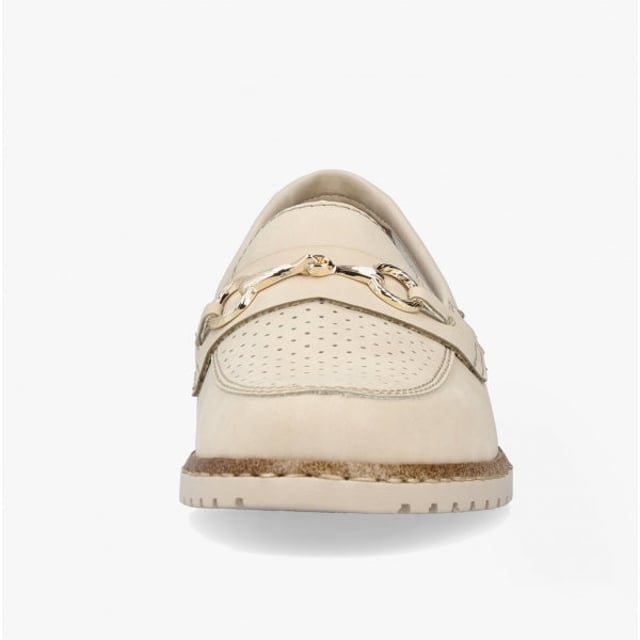 Rieker 51865-60 Ladies Leather Loafers Beige

 Upper Material: Synthetic

Lining Material: Leather

Sole Material: RIRICON-sole

Closure/Fastening: Lace-Up

Features: Lightweight

Toe Shape: Round

Shoe Width: Regular

Item Weight: 1 KG

Heel Height: Flat (Under 2.5cm)

Shoe Shaft Height: Low Top

Shoe Style: Loafer

Gift Boxed: No
Product Code: 51865-60