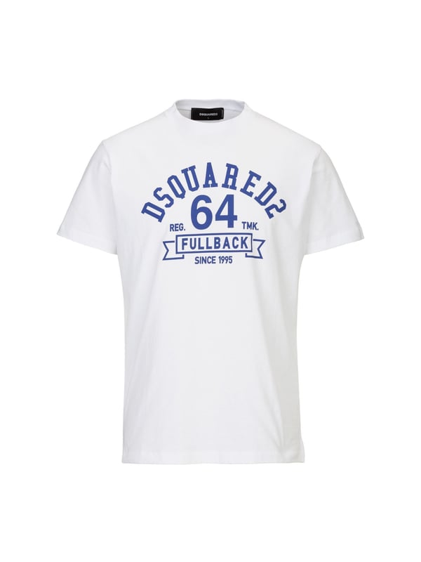 Das Dsquared2 T-Shirt ist das perfekte Zusammenspiel von hochwertigem Komfort und modernem Design. Aus weicher Baumwolle gefertigt, sorgt es für ein angenehmes Tragegefühl. Der auffällige Logo-Print und der lässige Schnitt machen es zu einem unverzichtbaren Highlight für jedes Outfit.