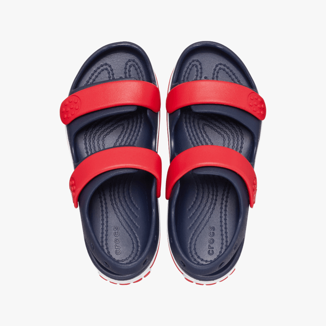 Crocs 209424-4OT TODDLER CROCBAND CRUISER Kids Sandals Navy/Varsity Red

 Upper Material: Croslite

Lining Material: Croslite

Sole Material: Croslite

Closure/Fastening: Touch Fasten

Features: Comfort,Lightweight

Shoe Width: Regular

Item Weight: 0.8 KG

Heel Height: Flat (Under 2.5cm)

Sandal Style: Open Toe

Gift Boxed: No
Product Code: 209424-4OT