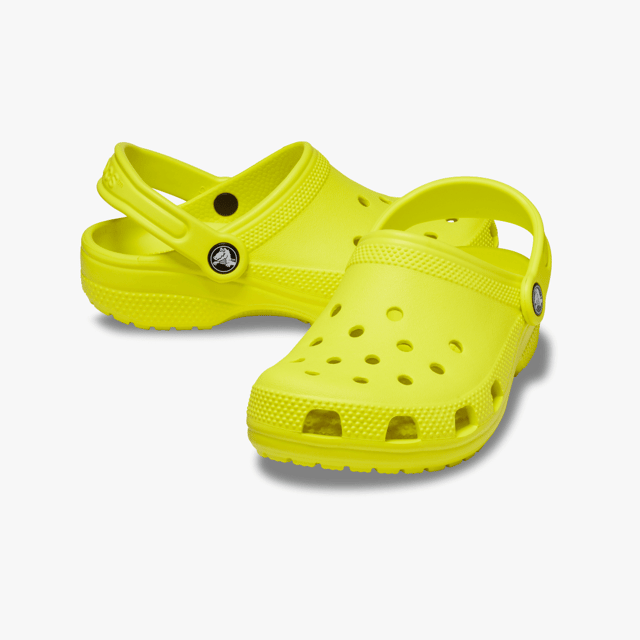 Crocs 206990-76M TODDLER CLASSIC Kids Clogs Acidity

 Upper Material: Croslite

Lining Material: Croslite

Sole Material: Croslite

Closure/Fastening: Slip-On

Features: Comfort,Lightweight

Toe Shape: Round

Shoe Width: Regular

Item Weight: 0.8 KG

Heel Height: Low (2.5-4.9cm)

Sandal Style: Clog

Gift Boxed: No
Product Code: 206990-76M