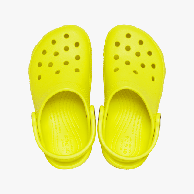 Crocs 206990-76M TODDLER CLASSIC Kids Clogs Acidity

 Upper Material: Croslite

Lining Material: Croslite

Sole Material: Croslite

Closure/Fastening: Slip-On

Features: Comfort,Lightweight

Toe Shape: Round

Shoe Width: Regular

Item Weight: 0.8 KG

Heel Height: Low (2.5-4.9cm)

Sandal Style: Clog

Gift Boxed: No
Product Code: 206990-76M