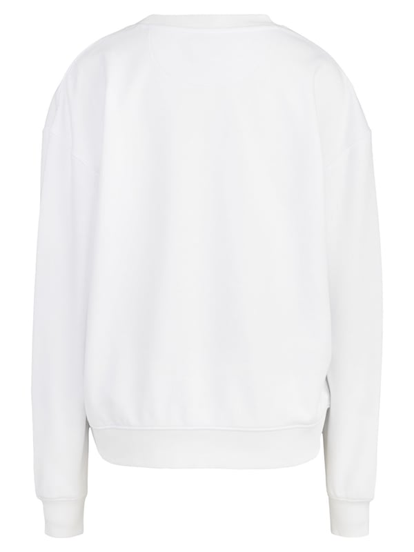 Klassisches Sweatshirt aus weichem Sweatstoff mit dezentem Logo auf der Brust. Die Baumwoll-Polyester-Mischung sorgt für ein angenehmes Tragegefühl und eine bequeme Passform.