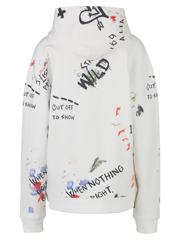 CHAOS GRAFFITI Damen-Hoodie – Oversize Hoodie mit Graffiti-Print & Kapuze. Perfekt für Streetwear & lässige Looks. Jetzt entdecken!  Der CHAOS GRAFFITI Damen-Hoodie kombiniert lässigen Oversize-Schnitt mit auffälligem Graffiti-Print. Der weiche Baumwoll-Sweatstoff sorgt für hohen Tragekomfort. Perfekt für moderne Streetwear-Looks.