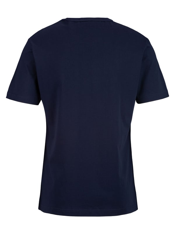 Das 19v69 ITALIA T-Shirt *MAURO SHATTERED* kombiniert zeitlosen Stil mit einem markanten Logoprint. Der weiche Baumwollstoff sorgt für hohen Tragekomfort, während der klassische Rundhalsausschnitt den Look abrundet – ideal für Freizeit und Alltag.