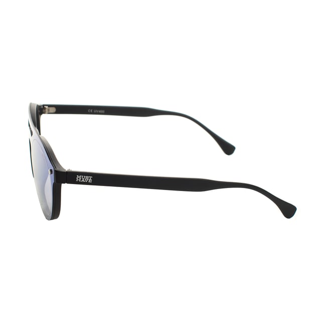 Gafas de sol Must Have unisex que combinan durabilidad y ligereza para un uso cómodo y moderno. 

Forma y diseño:
- Estas gafas de sol Must Have tienen una silueta redonda.

Material de la montura:
- La montura de estas gafas está fabricada en policarbonato.

Detalles de la marca:
- Grabado del logo Must Have en las patillas y en uno de los lentes.
- Estos elementos de diseño ayudan a identificar claramente el modelo como parte de la colección de gafas de sol Must Have.

Lentes:
- Lentes polarizados.
- 100% Protección UV.

Contenido: 
- Anteojo, funda, pañuelo y folleto.
 Medidas: Alto lente: 50 mm, Ancho lente: 56 mm, Puente: 15 mm, Patillas: 145 mm
 Composición: Policarbonato
 Cuidados:
- Lavar solo con agua o, si fuese necesario, un jabón suave.
- Secar con el paño suave para evitar rayaduras.
- Evitar el contacto con superficies rigurosas o líquidos abrasivos.