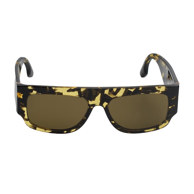 Damensonnenbrille Victoria Beckham mit Acetatrahmen.

 Form und Design:
 - Diese Victoria Beckham-Brille hat eine rechteckige Silhouette mit definierten Kanten.
 – Die rechteckige Silhouette verleiht der Brille einen modernen und avantgardistischen Look.

 Rahmenmaterial:
 - Der Rahmen dieser Brille besteht aus Acetat, einem Kunststoffmaterial.
 - Acetat verleiht dem Rahmen Haltbarkeit, Flexibilität und eine glatte Oberfläche.
 – Dies macht die Brille langlebig und angenehm zu tragen.

 Acetat-Bügel:
 - Die Bügel sind ebenfalls aus Acetat, passend zum Rahmenmaterial.
 - Das Acetat an den Bügeln sorgt für ein leichtes und angenehmes Tragegefühl.

 Markendetails:
 - Gravur der Initialen Victoria Beckham auf den Bügeln.
 - Inklusive Echtheitszertifikat und Garantie.
 - Originaletui.

 Gläser:
 - Die Linsen sind von hoher Qualität.
 - 100 % UVB 400-Schutz.
 - Antireflektierende Kristalle.

 Die Farbe der Sonnenbrillengläser kann aufgrund von Lichteffekten oder Anpassungen der Materialverarbeitung leicht von den Bildern abweichen, ihren Stil und ihre Qualität behalten sie jedoch immer!
 Maßnahmen: Linsenbreite: 55 mm. Steg: 16 mm. Bügel: 145 mm.
 Komposition: Acetat
 Pflege:
Reinigen Sie die Gläser mit Wasser und Seife (neutral).
 Verwenden Sie keine schmutzigen oder scheuernden Tücher, da diese die Eigenschaften der Filter verändern könnten.
 Verwenden Sie nur Originalzubehör und Ersatzteile.