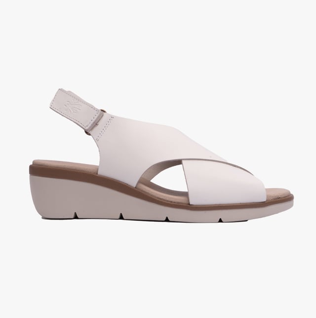 Fly London NABI058FLY Womens Sandals White

 Upper Material: Leather

Lining Material: Microfibre

Sole Material: Rubber

Closure/Fastening: Touch Fasten

Features: Comfort,Breathable

Heel Type: Wedge

Shoe Width: Regular

Item Weight: 1 KG

Heel Height: Medium (5-7.4cm)

Sandal Style: Sandals
Product Code: P145058001