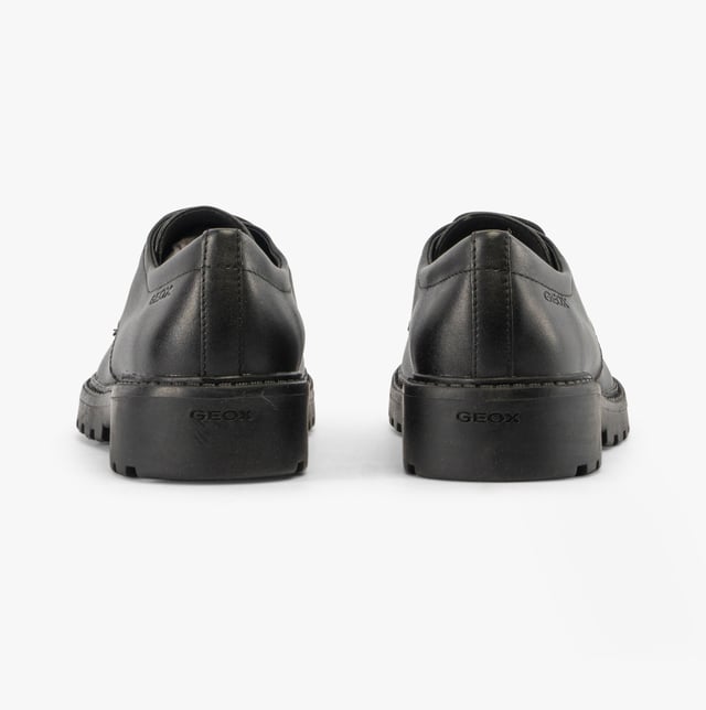 GEOX CASEY G C Girls Leather Lace Up School Shoes Black

 Upper Material: Leather

Lining Material: Fabric

Sole Material: Rubber

Closure/Fastening: Lace-Up

Features: Comfort,Breathable,Adjustable

Toe Shape: Round

Shoe Width: Regular

Item Weight: 0.64 KG

Heel Height: Flat (Under 2.5cm)

Shoe Shaft Height: Low Top

Shoe Style: School

Gift Boxed: No
Product Code: J0420C-00043-C9999