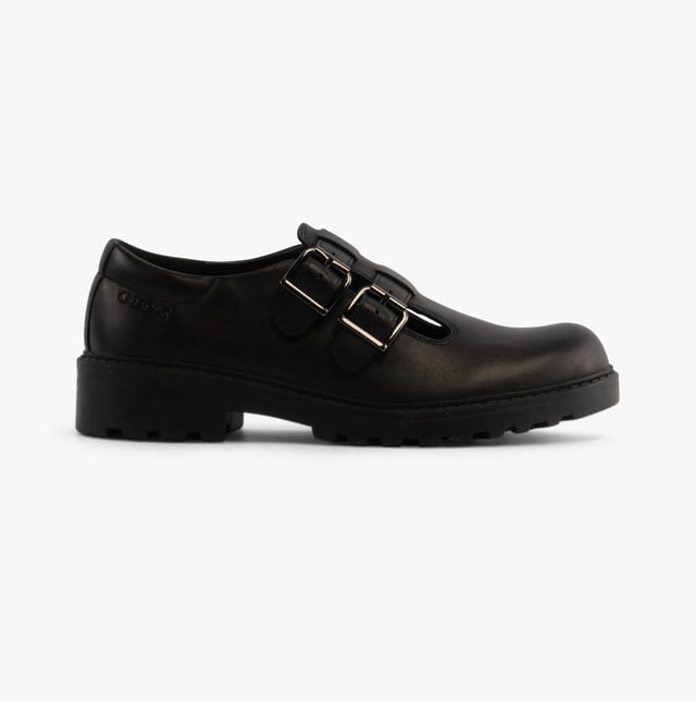 GEOX CASEY D Girls Leather Buckle School Shoes Black

 Upper Material: Leather

Lining Material: Leather

Sole Material: Synthetic

Closure/Fastening: Buckle

Features: Lightweight,Comfort,Breathable,Adjustable

Toe Shape: Round

Shoe Width: Regular

Item Weight: 0.56 KG

Heel Height: Flat (Under 2.5cm)

Shoe Shaft Height: Low Top

Shoe Style: School

Gift Boxed: No
Product Code: J1620D-00043-C9999