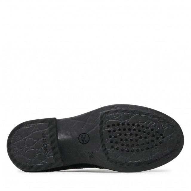 GEOX AGATA Girls Shoes Patent Black

 Upper Material: Leather

Lining Material: Textile/Synthetic

Sole Material: Synthetic

Closure/Fastening: Lace-Up

Features: Comfort,Breathable

Toe Shape: Round

Shoe Width: Regular

Item Weight: 0.905 KG

Heel Height: Low (2.5-4.9cm)

Shoe Style: School
Product Code: J8449D-00066-C9999