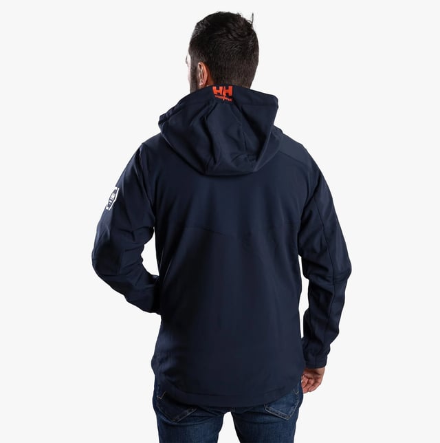 Helly Hansen CHELSEA EVOLUTION HOODED SOFTSHELL Herenjack Navy

Sluiting: Rits

Kenmerken: Waterafstotend, Comfort, Verstelbaar

Artikelgewicht: 0,919 KG

Enkel- of meervoudig pakket?: Enkel

Cadeauverpakking: Nee

Materiaalstelling: Polyester

Kledingkenmerken: Vierzijdig rekbare stof op de bovenrug, Verstelbare manchetten, Zoom en capuchon met trekkoord, Gebogen mouwen  
Productcode: 35090-65552