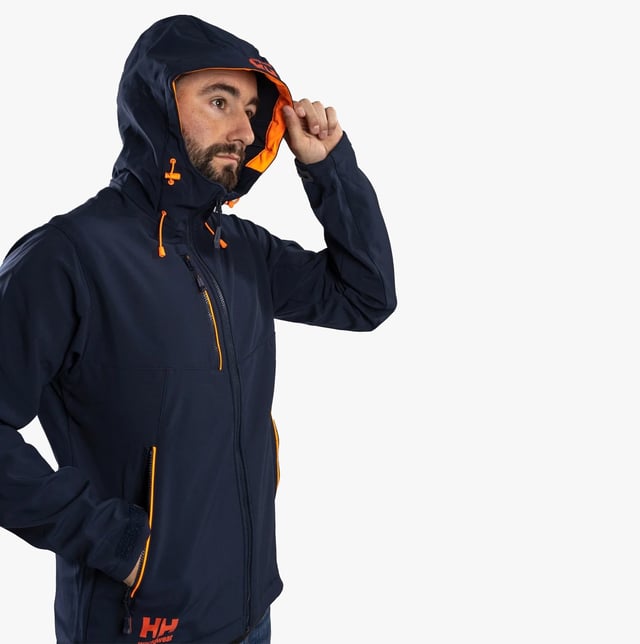 Helly Hansen CHELSEA EVOLUTION HOODED SOFTSHELL Herenjack Navy

Sluiting: Rits

Kenmerken: Waterafstotend, Comfort, Verstelbaar

Artikelgewicht: 0,919 KG

Enkel- of meervoudig pakket?: Enkel

Cadeauverpakking: Nee

Materiaalstelling: Polyester

Kledingkenmerken: Vierzijdig rekbare stof op de bovenrug, Verstelbare manchetten, Zoom en capuchon met trekkoord, Gebogen mouwen  
Productcode: 35090-65552