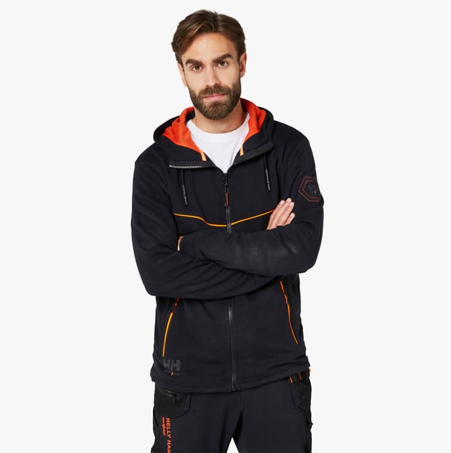 Helly Hansen CHELSEA EVOLUTION Mens Hoodie Black

Closure/Fastening: Zip

Features: Comfort,Breathable,Adjustable

Item Weight: 0.735 KG

Single Or Multi Pack?: Single

Gift Boxed: No

Material Composition: Cotton

Clothing Features: Zip-Up Hoodie, Adjustable Drawstring Hood, Side Pockets, Ribbed Cuffs
Product Code: 35091-65555