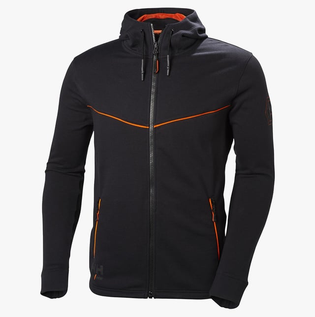 Helly Hansen CHELSEA EVOLUTION Mens Hoodie Black

Closure/Fastening: Zip

Features: Comfort,Breathable,Adjustable

Item Weight: 0.735 KG

Single Or Multi Pack?: Single

Gift Boxed: No

Material Composition: Cotton

Clothing Features: Zip-Up Hoodie, Adjustable Drawstring Hood, Side Pockets, Ribbed Cuffs
Product Code: 35091-65555