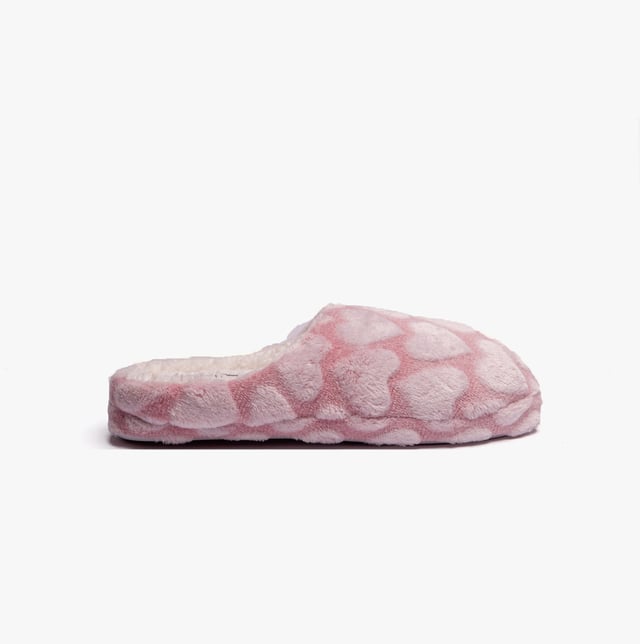 Jo &amp; Joe Jo &amp; Joe LOVEHEART Womens Slippers Pink

 Upper Material: Textile/Fabric

Lining Material: Textile

Sole Material: Textile

Closure/Fastening: Slip-On

Features: Warm Lining

Shoe Width: Regular

Item Weight: 1 KG

Heel Height: Flat (Under 2.5cm)

Slipper Style: Mule
Product Code: LOVEHEART/PINK