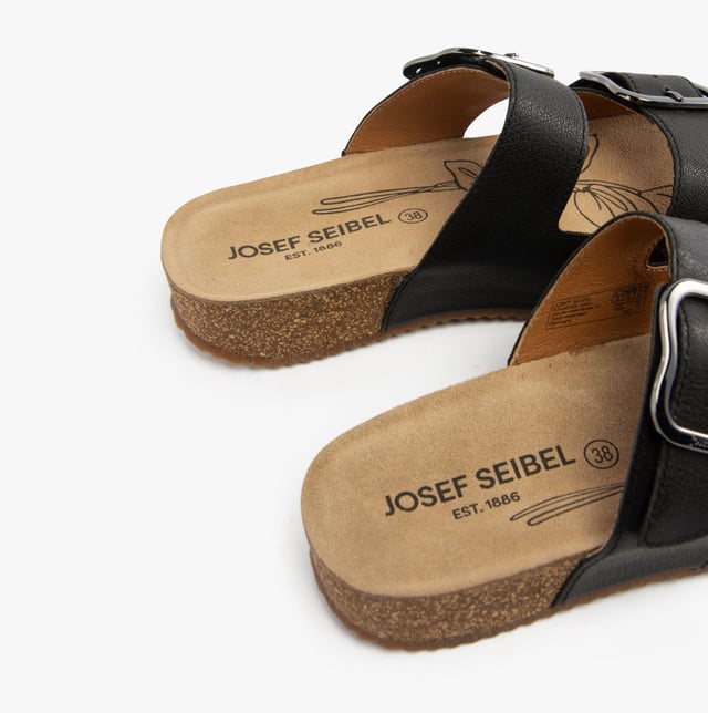 Josef Seibel TONGA 64 Ladies Buckle Sandals Black

 Upper Material: Leather

Lining Material: Leather

Sole Material: Rubber

Closure/Fastening: Touch Fasten

Features: Comfort,Buckle,Breathable,Adjustable

Toe Shape: Round

Shoe Width: Regular

Item Weight: 0.5 KG

Heel Height: Flat (Under 2.5cm)

Sandal Style: Sandals

Gift Boxed: No
Product Code: 78564-128100