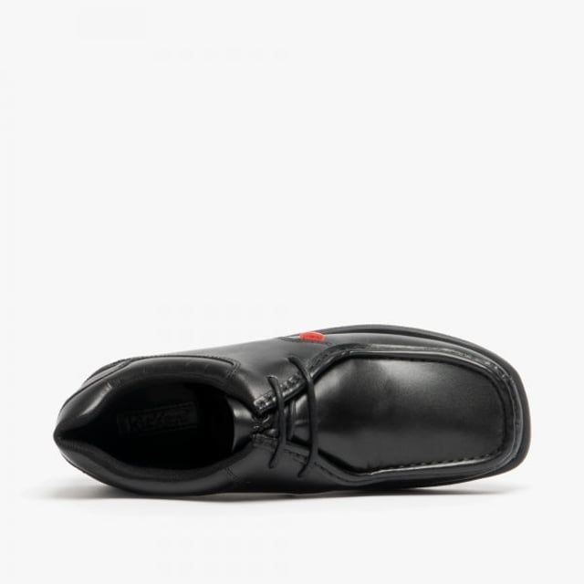Kickers FRAGMA LACE 2 Eyelet Boys School Shoes Black

 Upper Material: Leather

Lining Material: Textile

Sole Material: Rubber

Closure/Fastening: Lace-Up

Features: Comfort,Breathable

Toe Shape: Square

Shoe Width: Regular

Item Weight: 0.5 KG

Heel Height: Flat (Under 2.5cm)

Shoe Style: School

Gift Boxed: No
Product Code: 114225