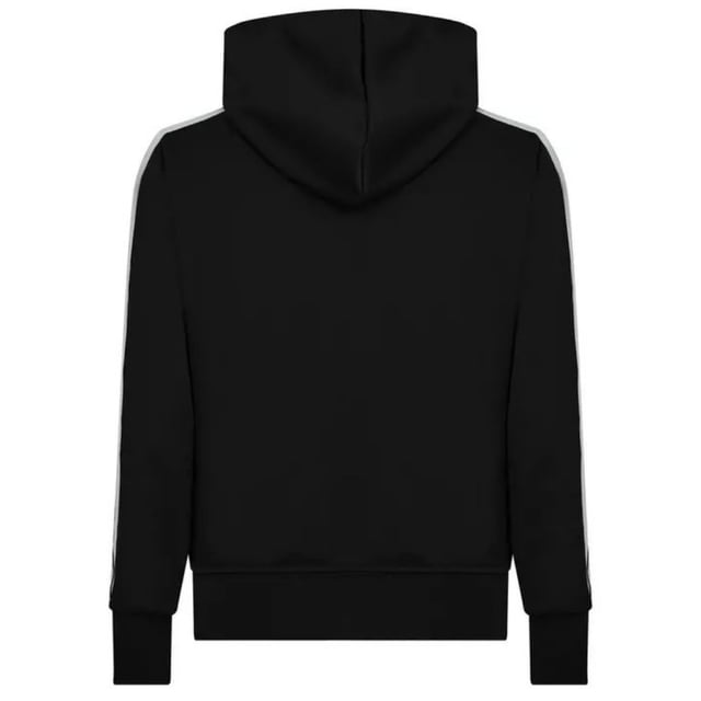 Presentamos el artículo Pam Angels, una incorporación imprescindible a tu guardarropa. Con su atrevido logo en la parte delantera, esta prenda es a la vez elegante y cómoda. No te lo pierdas, ¡consigue el tuyo ahora!, Corte estándar, Se adapta a la talla real, Hecho en Italia, Estampado del logo gótico de Palm Angels, 2 bolsillos delanteros, Con capucha, 100% poliéster, Chaqueta negra