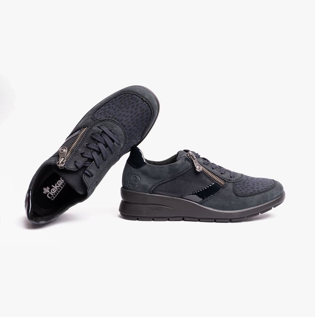 Rieker L4821-14 Womens Shoes Blue

 Upper Material: Suede

Sole Material: RIRICON-sole

Closure/Fastening: Lace-Up

Features: Lightweight

Toe Shape: Round

Shoe Width: Relaxed

Item Weight: 0.5 KG

Heel Height: Low (2.5-4.9cm)

Gift Boxed: No
Product Code: L4821-14