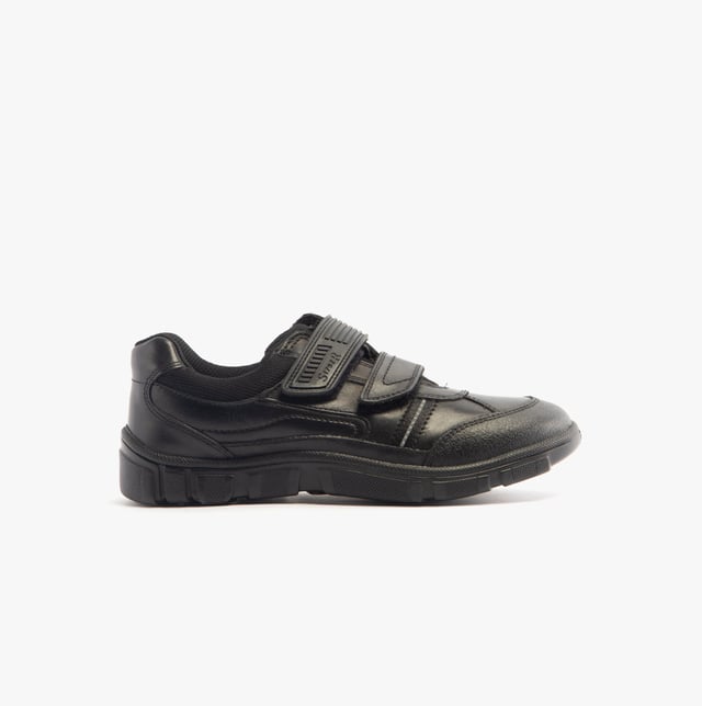 Start-Rite LUKE Boys Leather School Shoes Black

 Upper Material: Leather

Lining Material: Textile

Sole Material: PU

Closure/Fastening: Touch Fasten

Features: Comfort,Breathable

Toe Shape: Round

Shoe Width: Regular

Item Weight: 0.6 KG

Heel Height: Low (2.5-4.9cm)

Shoe Shaft Height: Low Top

Shoe Style: School

Gift Boxed: No
Product Code: 2273_7