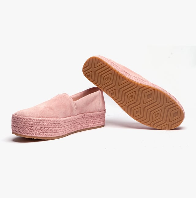 TOMS VALENCIA Womens Espadrille Pink Quartz

 Upper Material: Suede

Sole Material: Suede

Closure/Fastening: Slip-On

Features: Breathable,Comfort

Shoe Width: Narrow

Item Weight: 0.5 KG

Heel Height: Flat (Under 2.5cm)
Product Code: 10020200