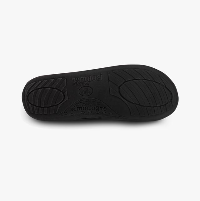 Totes Isotoner Totes Isotoner VELOUR CLOSED BACK Mens Slippers Black

 Upper Material: Polyester

Lining Material: Polyester

Sole Material: TPR/Textile

Closure/Fastening: Touch Fasten

Features: Memory Foam

Toe Shape: Round

Shoe Width: Regular

Item Weight: 0.2 KG

Heel Height: Flat (Under 2.5cm)

Slipper Style: Full Slipper
Product Code: 99384BLK