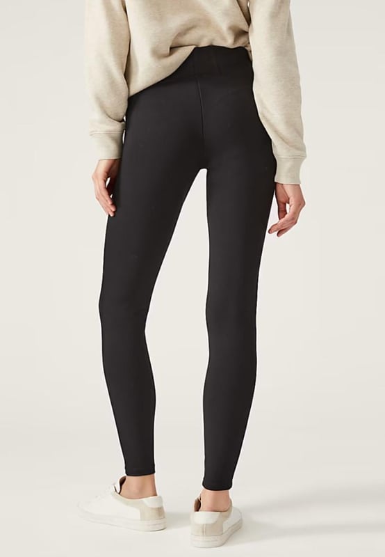 M&S Magic Shaping High Waisted Tummy Control Leggings in Black
