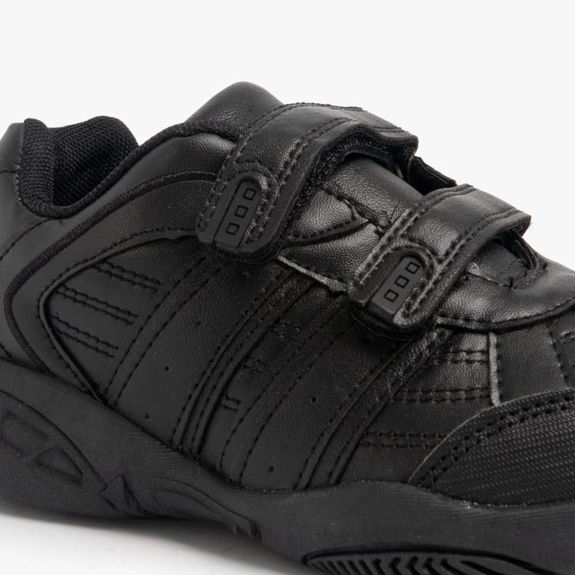 Junior kids stylsih trainers from Dek, these trainers are crafted in a PU upper with a 2 strap up fastening for easy on/off wear. Perfect as school trainers or casual everyday trainers- PU Upper
- 2 Touch hook and loop fastening
- Heel tab for easy on/off wear
- TPR Sole