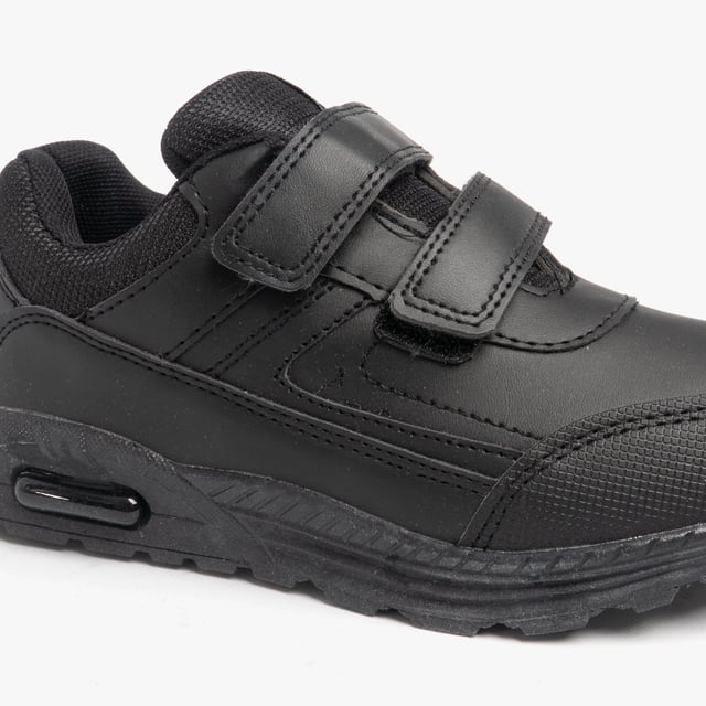 DEK FELIX II Boys School Trainers Black

 Upper Material: Synthetic

Lining Material: Fabric

Sole Material: Synthetic

Closure/Fastening: Touch Fasten

Features: Comfort,Breathable,Adjustable Strap

Toe Shape: Round

Shoe Width: Regular

Item Weight: 0.438 KG

Heel Height: Flat (Under 2.5cm)

Shoe Shaft Height: Low Top

Gift Boxed: No
Product Code: T852A