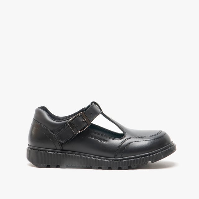 Hush Puppies KERRY Girls School Shoes Black

 Upper Material: Leather

Lining Material: Textile

Sole Material: TPR

Closure/Fastening: Buckle

Features: Comfort,Breathable

Toe Shape: Round

Shoe Width: Regular

Item Weight: 0.945 KG

Heel Height: Low (2.5-4.9cm)

Shoe Style: School

Gift Boxed: No
Product Code: 30818-52643
