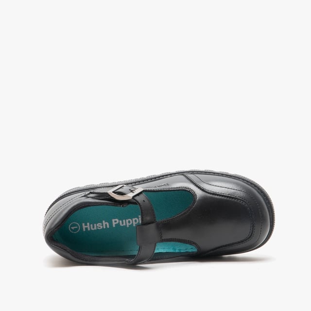 Hush Puppies KERRY Girls School Shoes Black

 Upper Material: Leather

Lining Material: Textile

Sole Material: TPR

Closure/Fastening: Buckle

Features: Comfort,Breathable

Toe Shape: Round

Shoe Width: Regular

Item Weight: 0.945 KG

Heel Height: Low (2.5-4.9cm)

Shoe Style: School

Gift Boxed: No
Product Code: 30818-52643