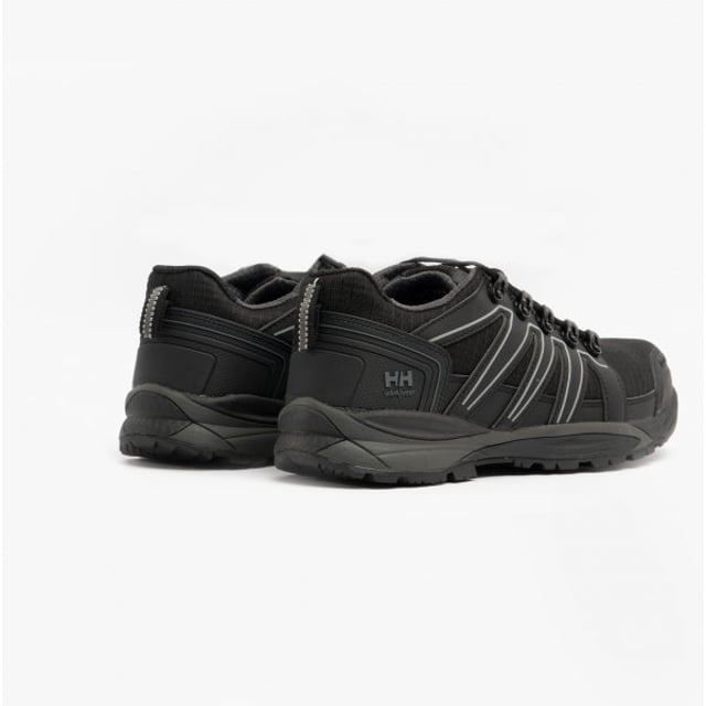 Helly Hansen MANCHESTER LOW S3 Unisex Safety Trainers Black/Grey

 Upper Material: Fabric

Lining Material: Fabric

Sole Material: Rubber

Closure/Fastening: Pull-On

Features: Slip Resistant,Comfort,Breathable

Toe Shape: Round

Shoe Width: Regular

Item Weight: 1.65 KG

Heel Height: Flat (Under 2.5cm)

Trainer Style: Safety Trainers

Safety Features: Composite Toe Cap,Fuel/Oil Resistant Sole,Slip Resistant Sole

Safety Standard: EN ISO 20345:2011
Product Code: 78421_930