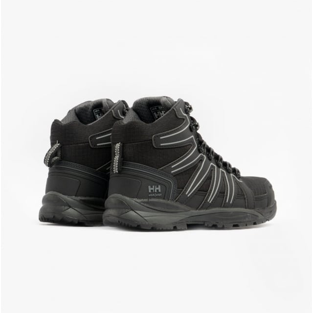 Helly Hansen Helly Hansen MANCHESTER MID S3 Unisex Safety Boots Black/Grey

 Upper Material: Fabric

Lining Material: Fabric

Sole Material: Rubber

Closure/Fastening: Pull-On

Features: Lightweight,Comfort,Breathable

Toe Shape: Round

Shoe Width: Regular

Item Weight: 0.9 KG

Heel Height: Flat (Under 2.5cm)

Shoe Shaft Height: Ankle

Boot Style: Safety Boots

Safety Features: Composite Toe Cap,Anti-Penetration Mid Sole,Fuel/Oil Resistant Sole,Slip Resistant Sole

Safety Standard: EN ISO 20345:2011

Gift Boxed: No
Product Code: 78422_930