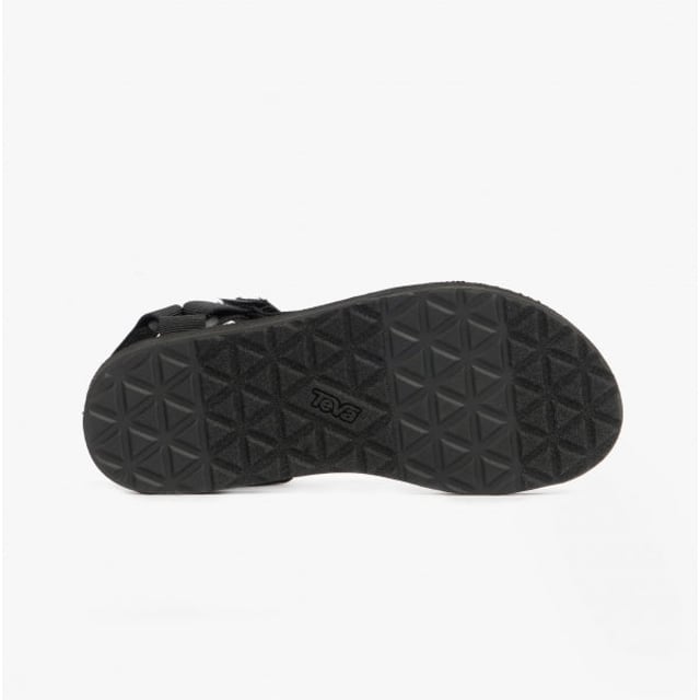 Teva ORIGINAL UNIVERSAL Ladies Sandals Black

 Upper Material: Textile

Sole Material: Synthetic

Closure/Fastening: Slip-On

Features: Lightweight,Vegan,Comfort,Breathable,Adjustable Strap

Toe Shape: Round

Shoe Width: Regular

Item Weight: 0.5 KG

Heel Height: Flat (Under 2.5cm)

Sandal Style: Sandals

Gift Boxed: No
Product Code: 1003987-BLK
