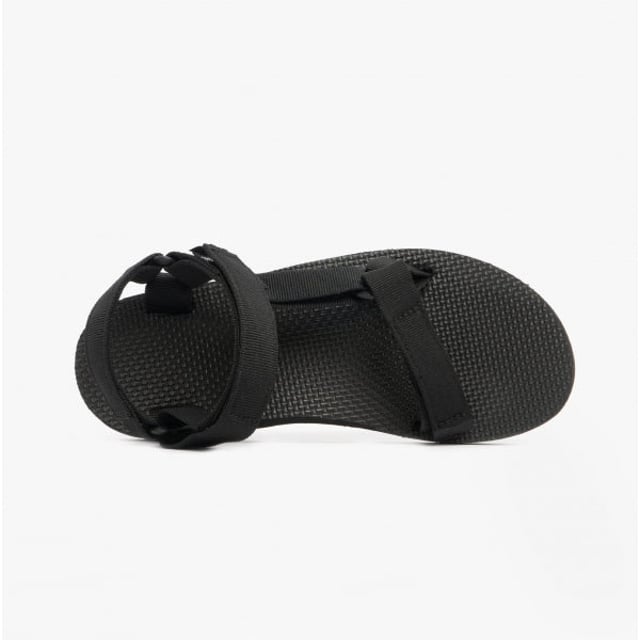 Teva ORIGINAL UNIVERSAL Ladies Sandals Black

 Upper Material: Textile

Sole Material: Synthetic

Closure/Fastening: Slip-On

Features: Lightweight,Vegan,Comfort,Breathable,Adjustable Strap

Toe Shape: Round

Shoe Width: Regular

Item Weight: 0.5 KG

Heel Height: Flat (Under 2.5cm)

Sandal Style: Sandals

Gift Boxed: No
Product Code: 1003987-BLK
