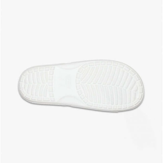 Crocs 206121-100 CLASSIC SLIDE Unisex Sandals White

 Upper Material: Croslite

Lining Material: Unlined

Sole Material: Croslite

Closure/Fastening: Slip-On

Features: Lightweight,Water Resistant,Comfort,Breathable

Toe Shape: Round

Shoe Width: Regular

Item Weight: 0.5 KG

Heel Height: Flat (Under 2.5cm)

Sandal Style: Sandals

Gift Boxed: No
Product Code: 206121-100