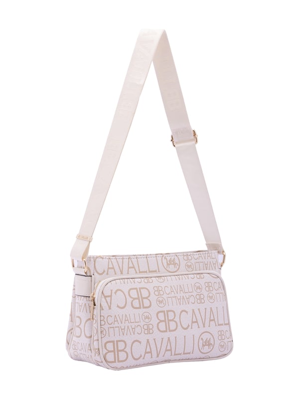 Crossbodytas voor dames met ritssluiting. één met binnenzakken met ritssluiting. één voorkant met ritssluiting en één achterkant met externe zakken met rits. verstelbaar in stoffen schouderband. ontbrekend handvat. een binnencompartiment.  extern materiaal. 100% polyester binnenkant. Afmetingen: 19x28x13 cm. Modeproduct