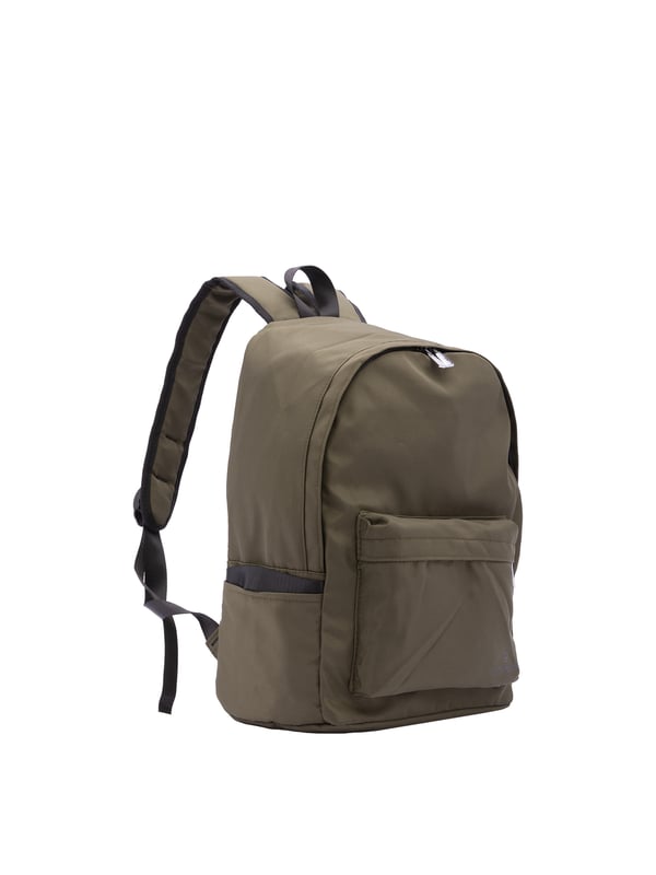 unisex rugzak met ritssluiting. één open binnenzak. één voorkant met ritssluiting en twee open zijvakken met externe vakken. verstelbaar in stoffen schouderband. gemaakt van nylon handvat. een binnencompartiment.  extern materiaal. 100% polyester binnenkant. Afmetingen: 42x30x22 cm. Modeproduct