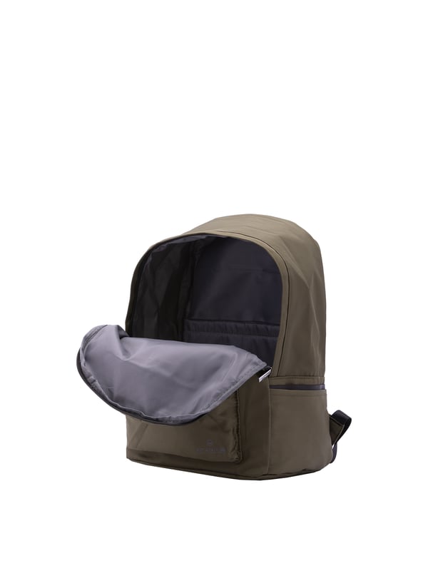 unisex rugzak met ritssluiting. één open binnenzak. één voorkant met ritssluiting en twee open zijvakken met externe vakken. verstelbaar in stoffen schouderband. gemaakt van nylon handvat. een binnencompartiment.  extern materiaal. 100% polyester binnenkant. Afmetingen: 42x30x22 cm. Modeproduct