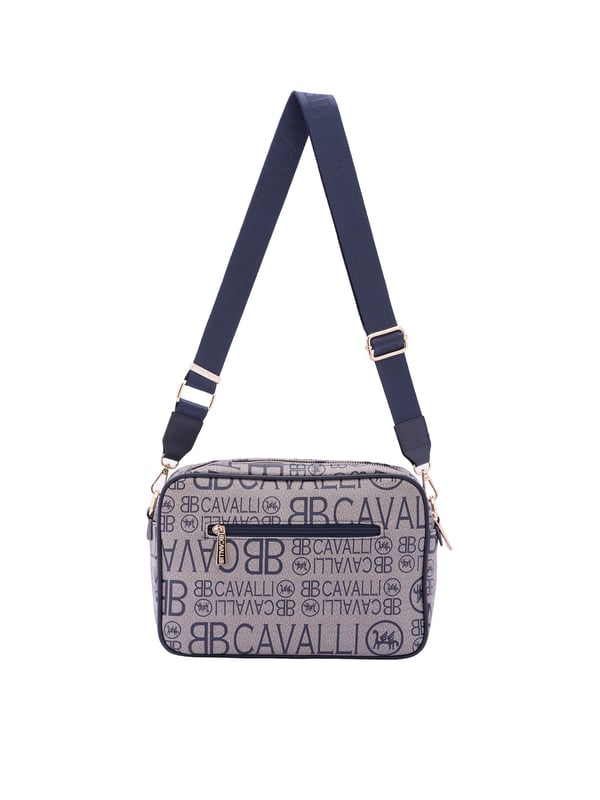 Bolso bandolera para mujer. El cierre es con cremallera. Los bolsillos internos son uno con cremallera y dos abiertos. Los bolsillos externos son uno delantero con cremallera y otro trasero con cremallera. La bandolera es ajustable en tela. Falta el mango. Hay dos compartimentos internos. El material exterior es ecopiel. Internamente es 100% Poliéster. Medidas: 18x28x11 cm. Producto de moda