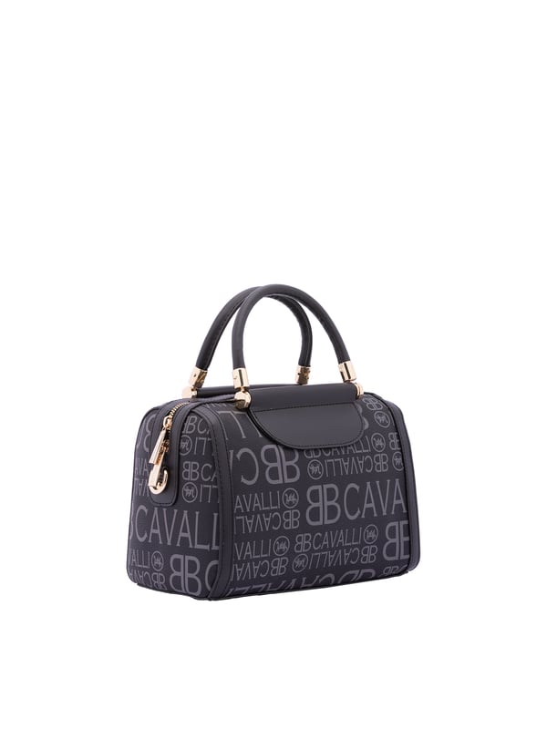 Damen-Bowler-Tasche mit Reißverschluss. zwei Innentaschen mit Reißverschluss. eine Rückseite mit Reißverschluss-Außentaschen. verstellbarer und abnehmbarer Schultergurt aus Kunstleder. im Griff aus Kunstleder. ein Innenfach.  Außenmaterial: Innenmaterial: 100 % Polyester. Maße: 18x25x14 cm. Modeprodukt