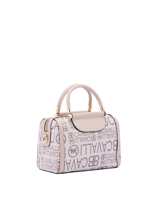 Bolso baúl de mujer. El cierre es con cremallera. Hay dos bolsillos internos con cremalleras. Los bolsillos externos son uno en la espalda con cremallera. La bandolera es ajustable y extraíble en ecopiel. El mango es de ecopiel. Hay un compartimento interno. El material exterior es ecopiel. Internamente es 100% Poliéster. Medidas: 18x25x14 cm. Producto de moda