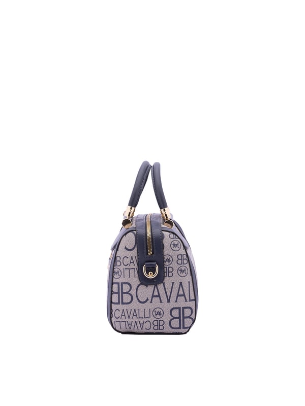 Damen-Bowler-Tasche mit Reißverschluss. zwei Innentaschen mit Reißverschluss. eine Rückseite mit Reißverschluss-Außentaschen. verstellbarer und abnehmbarer Schultergurt aus Kunstleder. im Griff aus Kunstleder. ein Innenfach.  Außenmaterial: Innenmaterial: 100 % Polyester. Maße: 18x25x14 cm. Modeprodukt
