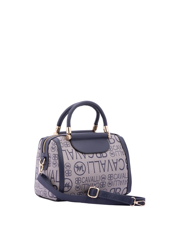Damen-Bowler-Tasche mit Reißverschluss. zwei Innentaschen mit Reißverschluss. eine Rückseite mit Reißverschluss-Außentaschen. verstellbarer und abnehmbarer Schultergurt aus Kunstleder. im Griff aus Kunstleder. ein Innenfach.  Außenmaterial: Innenmaterial: 100 % Polyester. Maße: 18x25x14 cm. Modeprodukt
