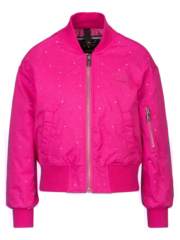 Die MARIELLA Damen-Bomberjacke von 19V69 Italia by Versace überzeugt mit minimalistischem Design und sportlichem Regular Fit. Die Ärmeltasche mit Reißverschluss setzt funktionale Akzente, während die hochwertige Baumwollverarbeitung für angenehmen Tragekomfort sorgt.