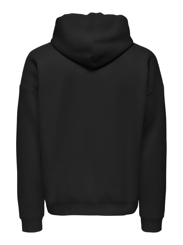 Diese Kapuzensweatjacke von Only & Sons ist der perfekte Begleiter für den Alltag. Mit ihrem normalen Schnitt und der angenehmen Passform bietet sie ein entspanntes Tragegefühl. Die Kapuze mit Tunnelzug sorgt für eine individuelle Anpassung, während der durchgehende Reißverschluss ein einfaches An- und Ausziehen ermöglicht. In den seitlichen Eingrifftaschen lassen sich kleine Essentials bequem verstauen. Gefertigt aus hochwertigen Materialien, bietet diese Jacke nicht nur hohen Tragekomfort, sondern auch eine lange Lebensdauer. Perfekt für lässige Streetwear-Outfits oder entspannte Tage zu Hause!